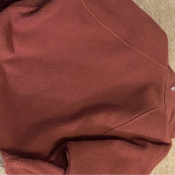 FP Free People movement Fleece. Pinkish orangey brown color. Hit the slopes. - Picture 4 of 11